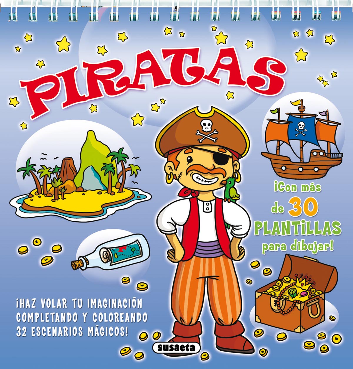 Piratas, de Susaeta | portada del libro