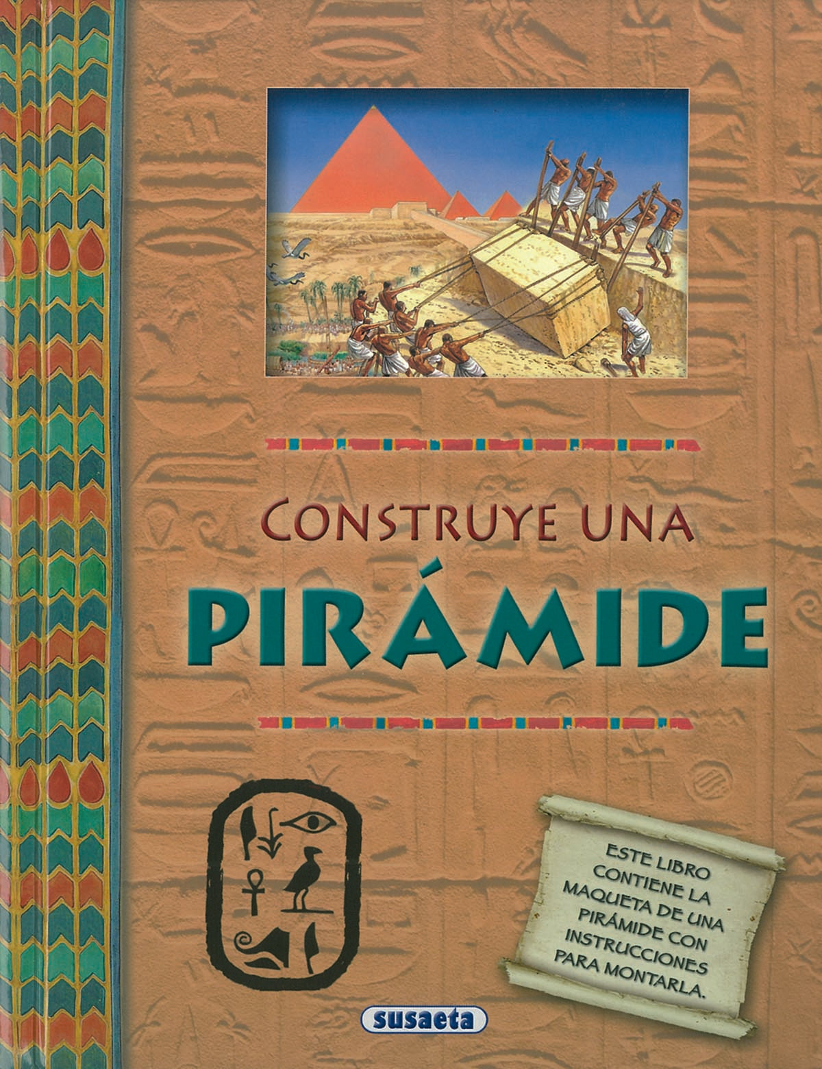 Construye una pirámide, de Harris | portada del libro