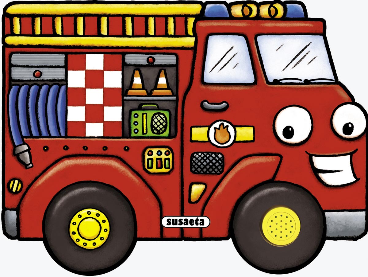Camión de bomberos, de Susaeta | portada del libro