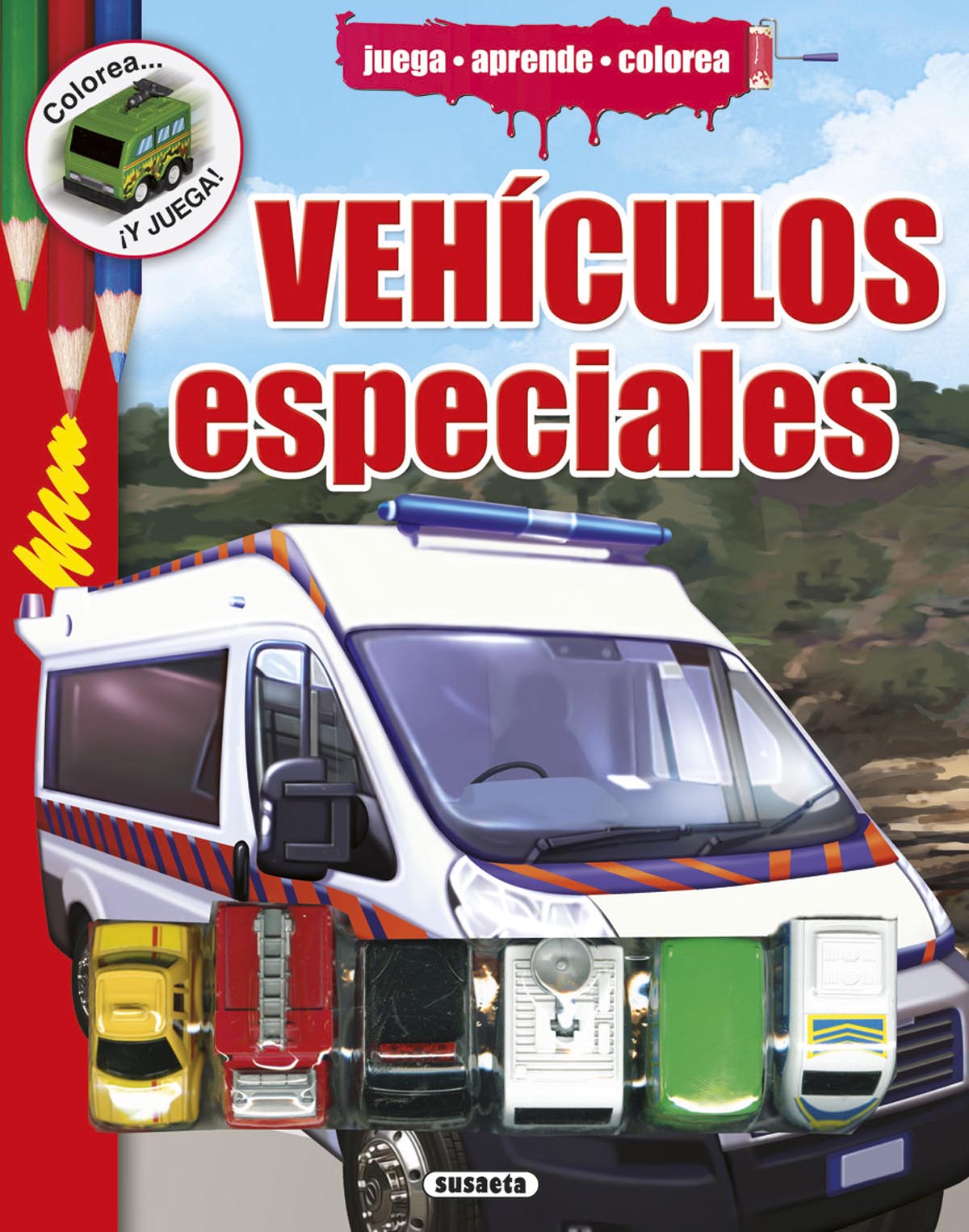 Vehículos especiales, de Susaeta | portada del libro