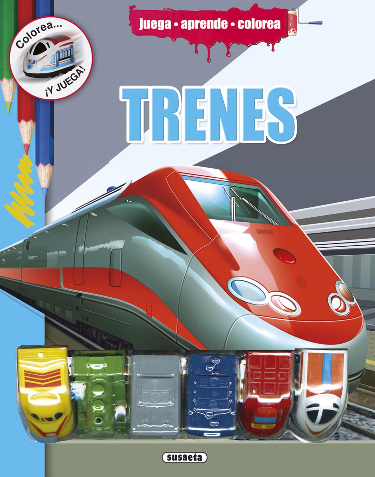 Trenes, de Susaeta | portada del libro
