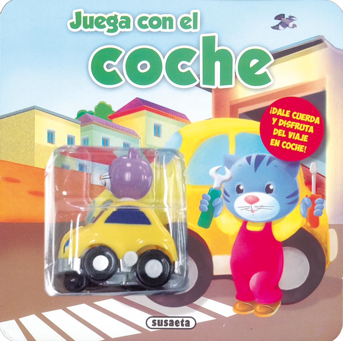 Juega con el coche, de Susaeta | portada del libro