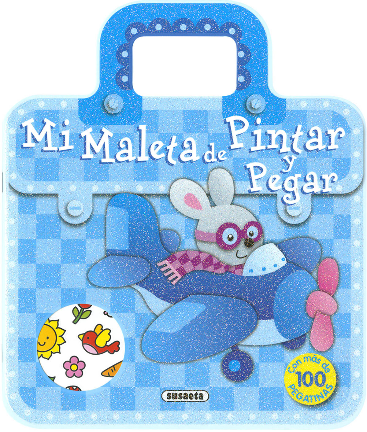 MI MALETA DE PINTAR Y PEGAR, de BUSQUETS | portada del libro