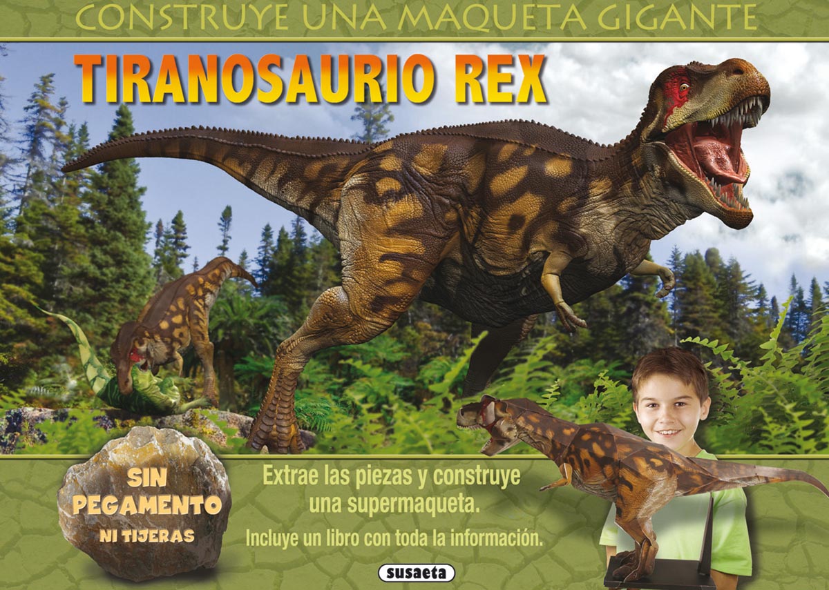 Tiranosaurio Rex, de Susaeta | portada del libro