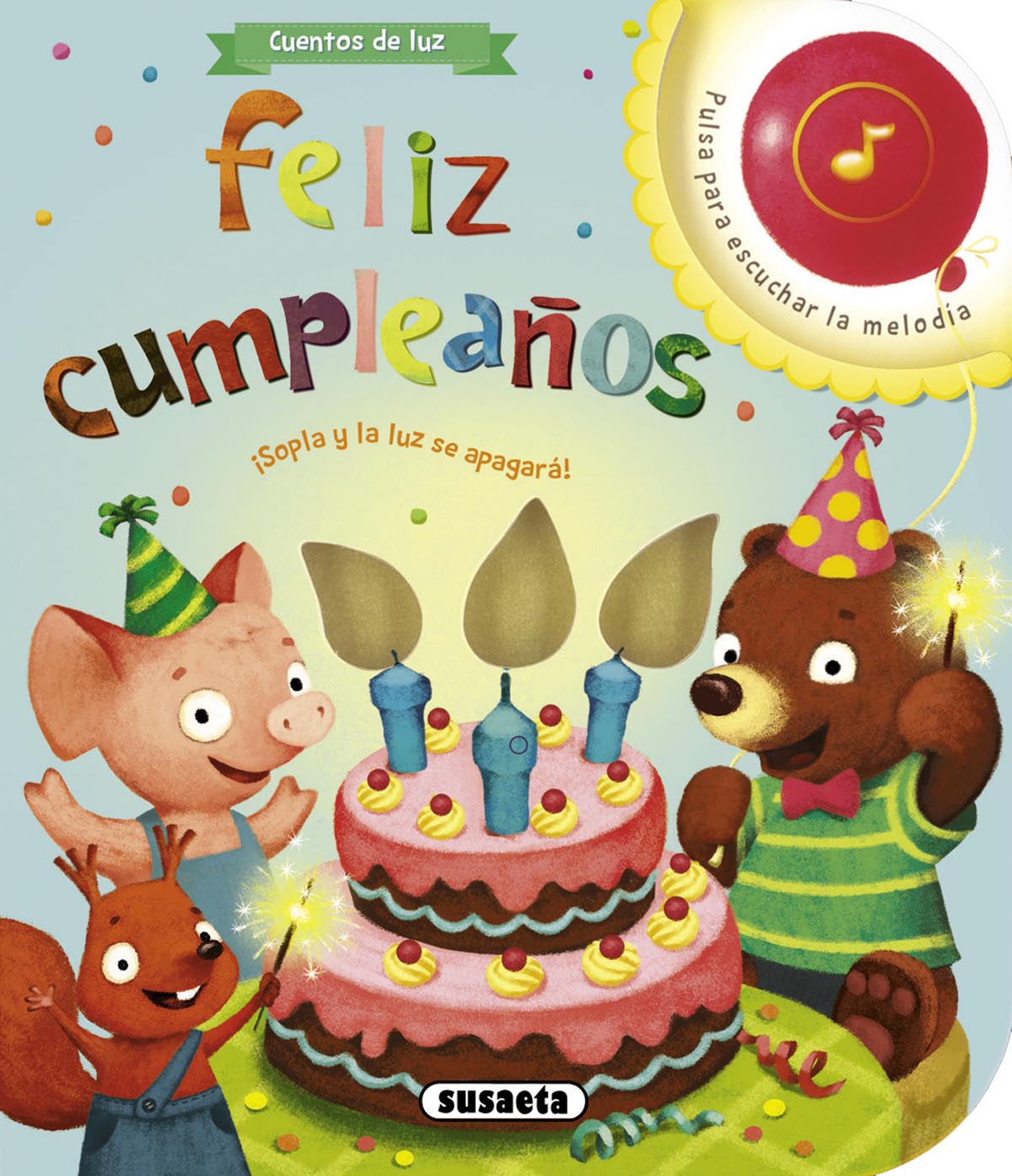 Feliz cumpleaños, de Susaeta | portada del libro