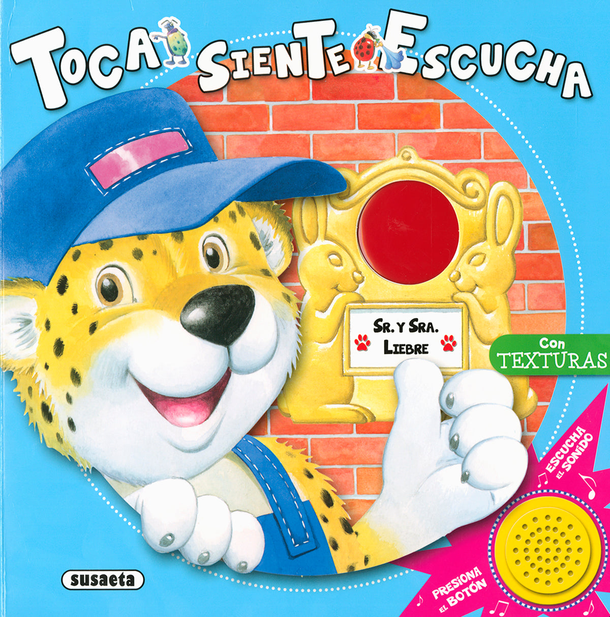 Toca, siente, escucha, de Susaeta | portada del libro