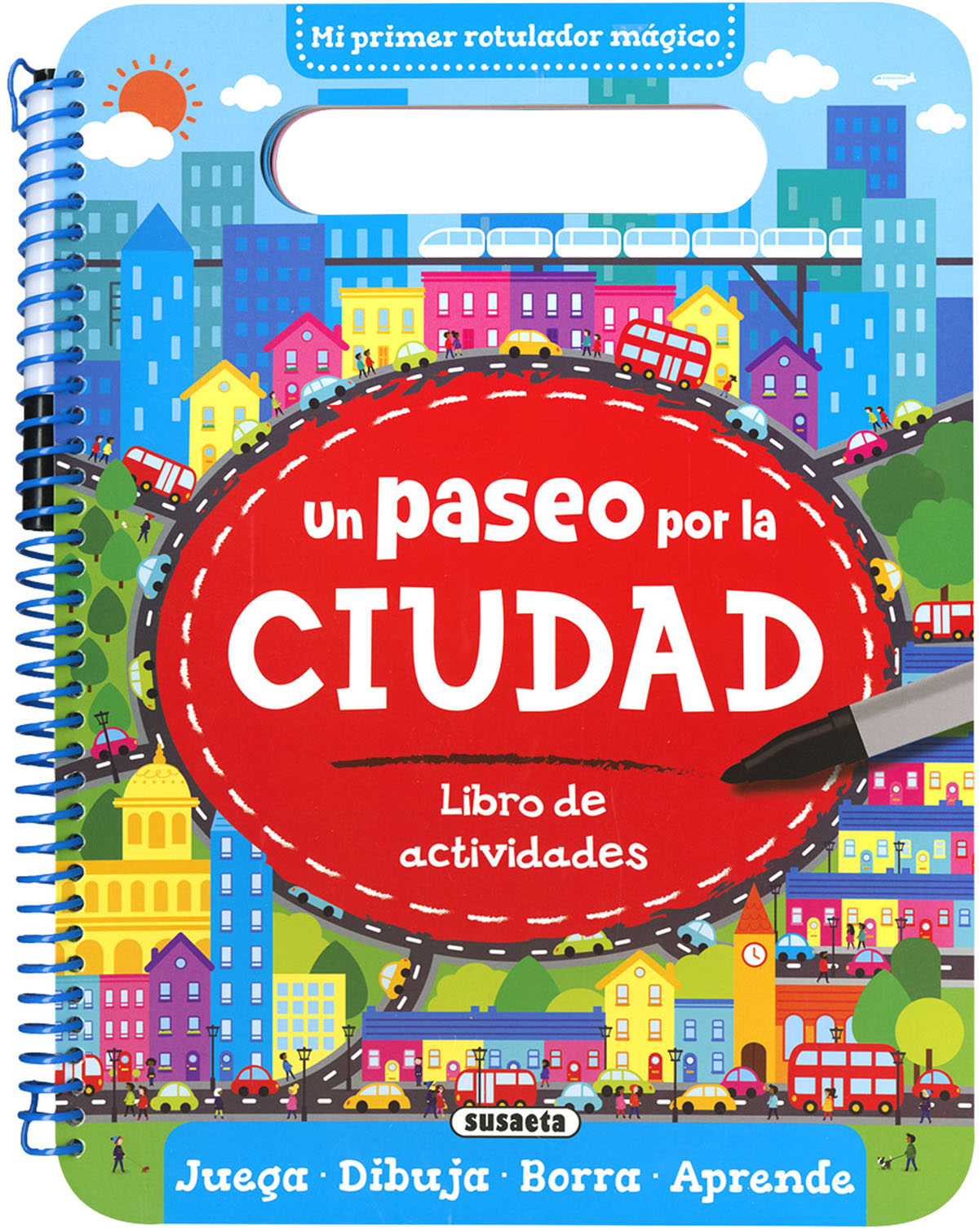 Un paseo por la ciudad, de Susaeta | portada del libro