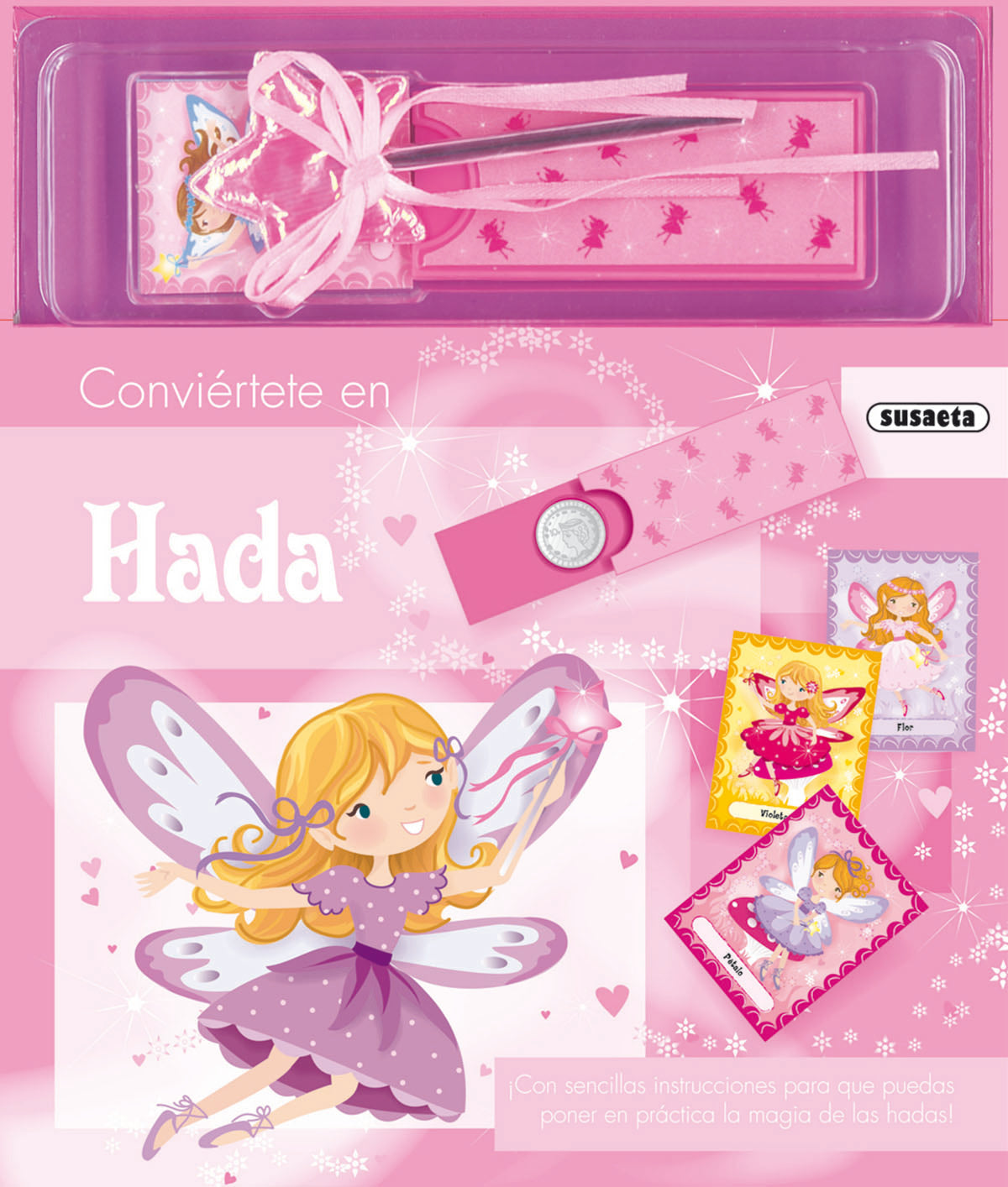 CONVIERTETE EN HADA, de SUSAETA | portada del libro