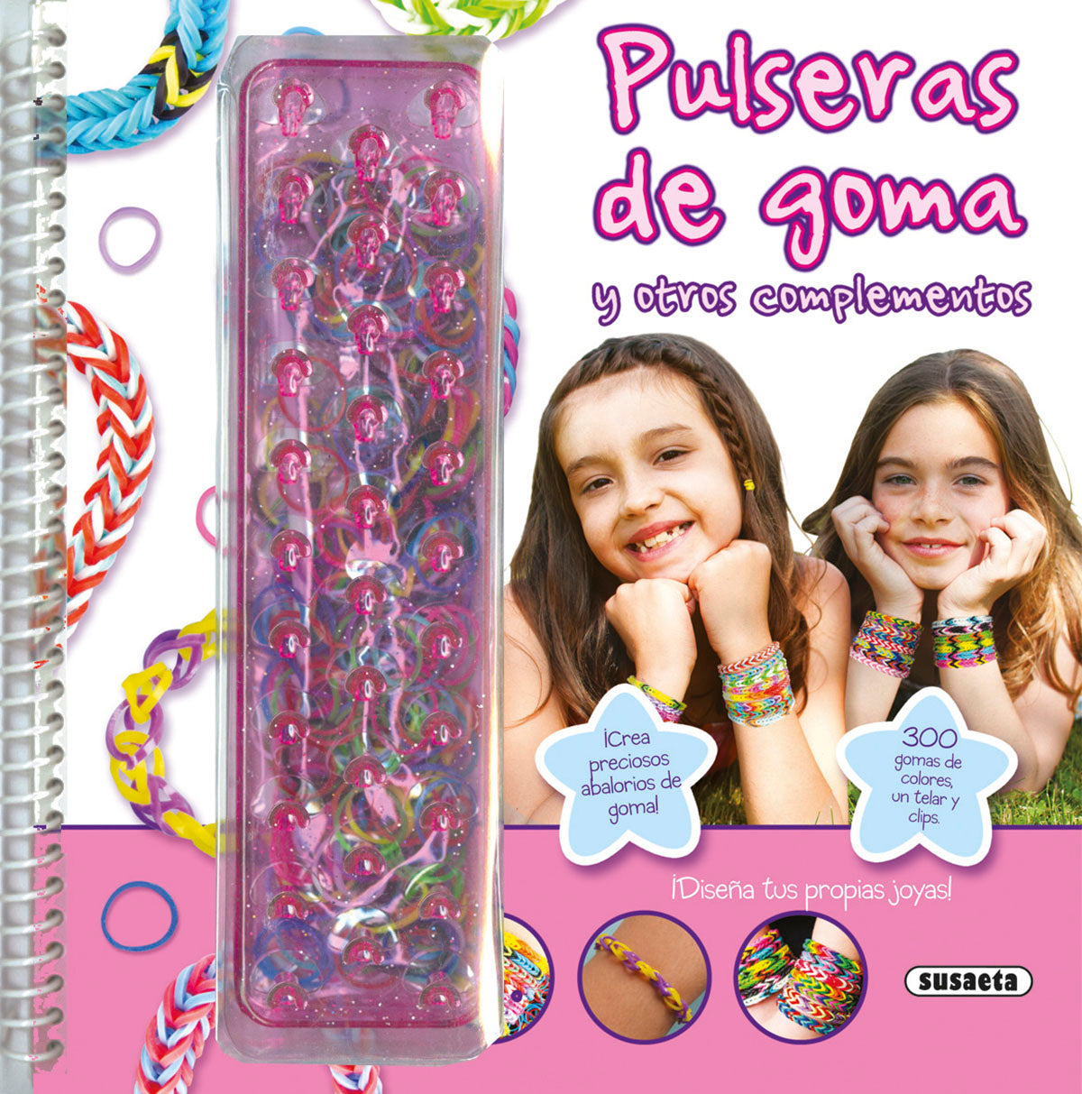 PULSERAS DE GOMA Y OTROS COMPLEMENTOS, de SUSAETA | portada del libro