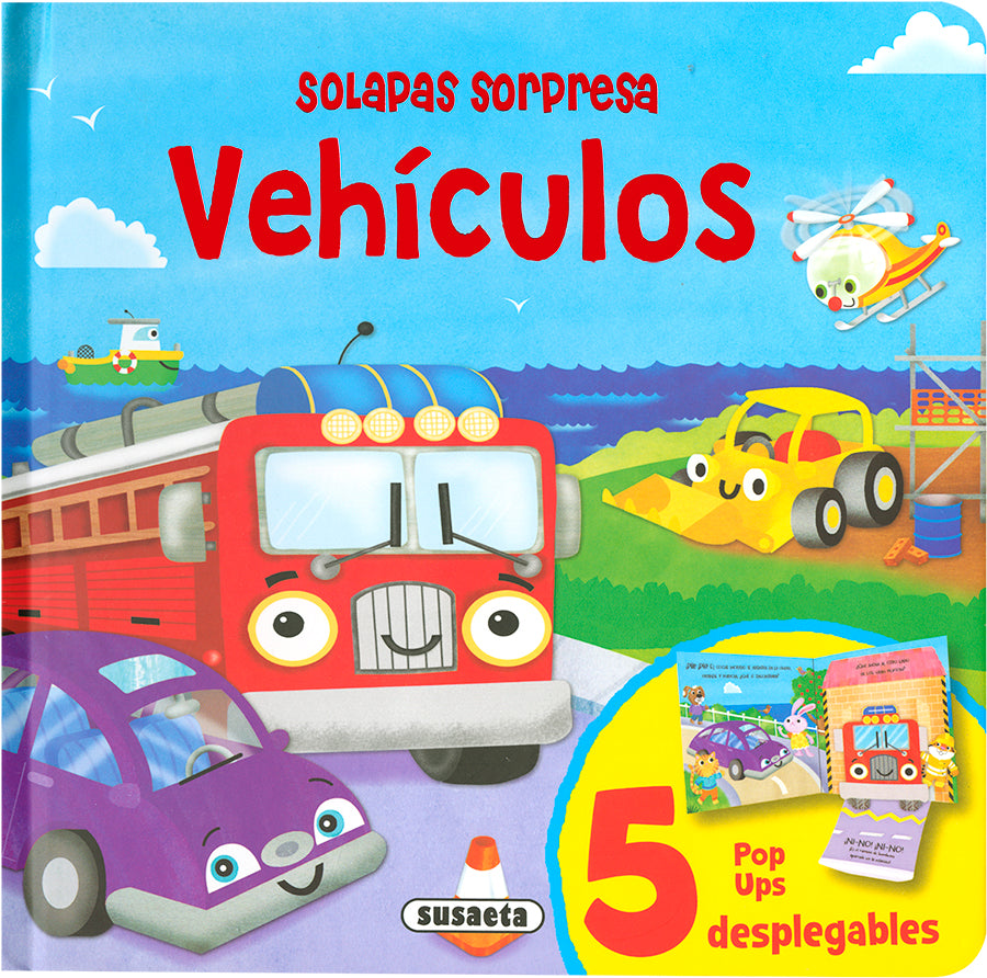 Vehículos, de Susaeta | portada del libro