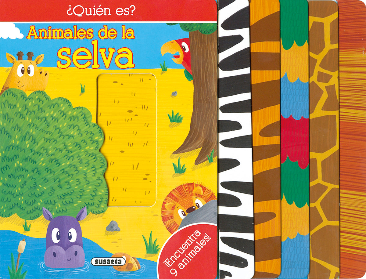Animales de la selva, de Susaeta | portada del libro
