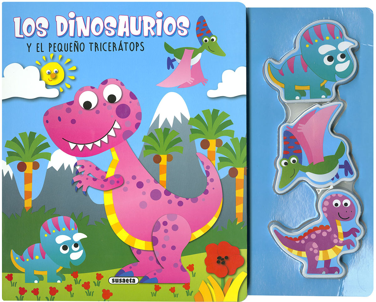 LOS DINOSAURIOS Y EL PEQUEÑO TRICERATOPS, de BUSQUETS | portada del libro