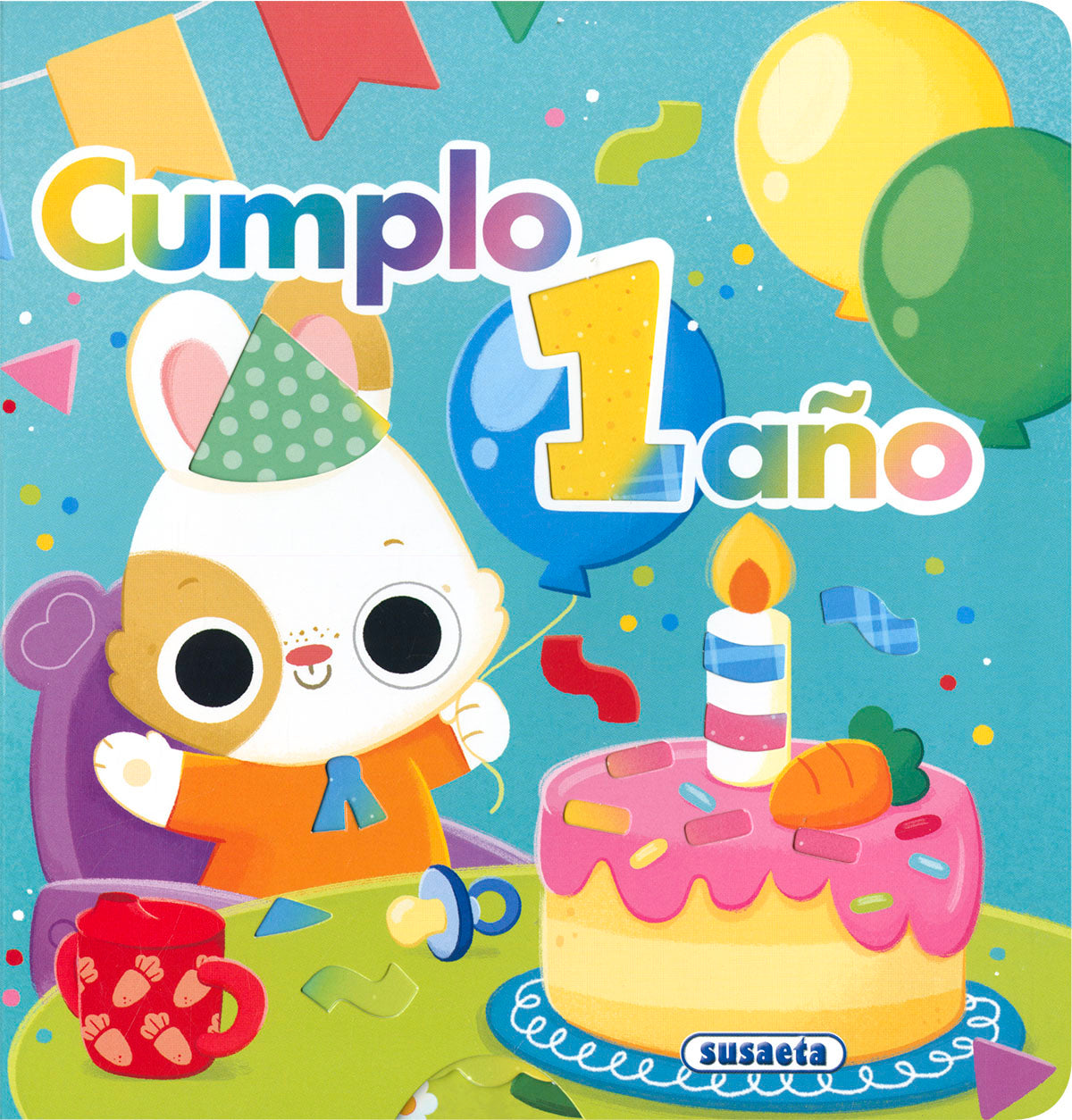 CUMPLO 1 AÑO, de SUSAETA EDICIONES | portada del libro