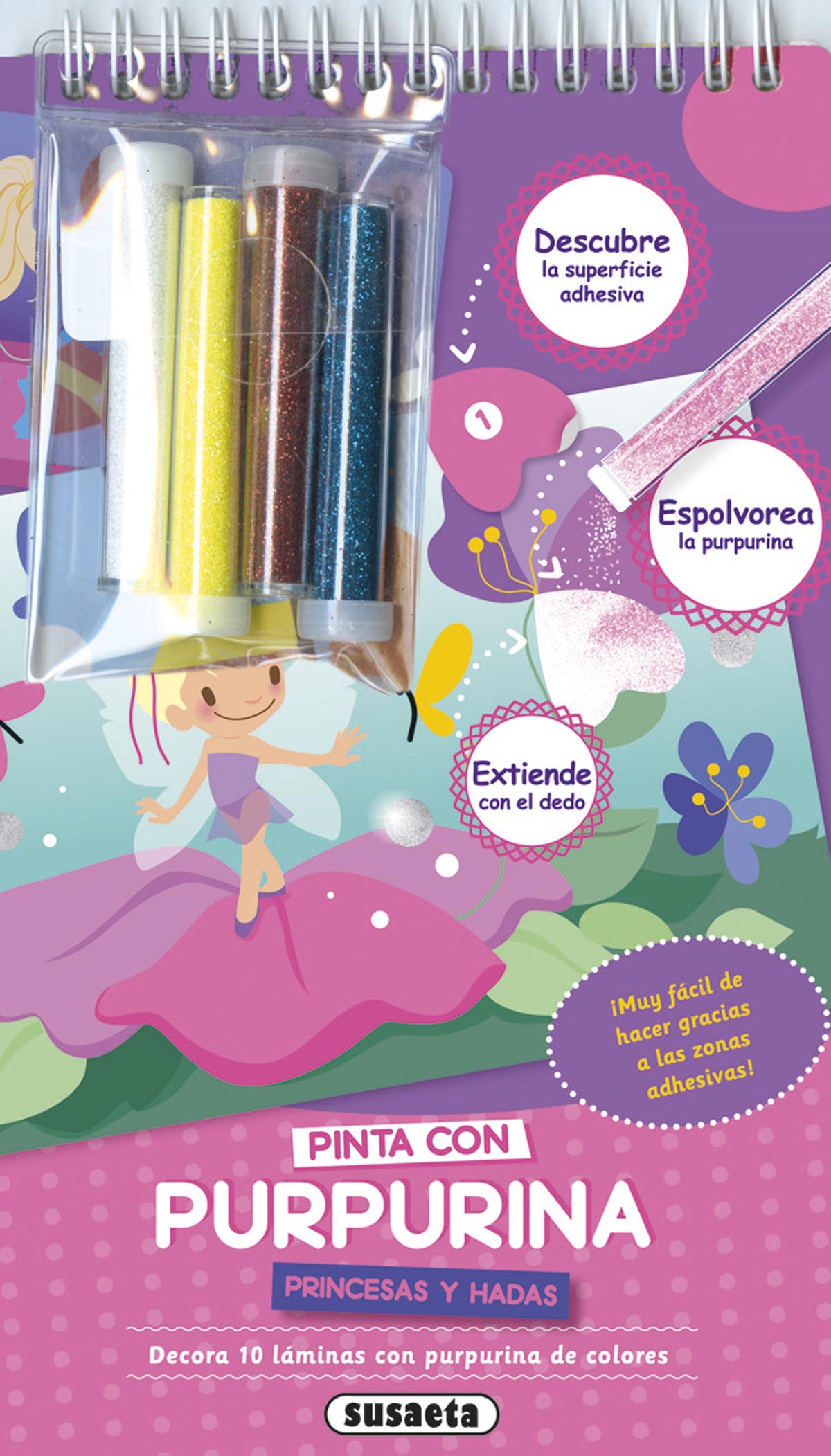 Princesas y hadas, de Susaeta | portada del libro