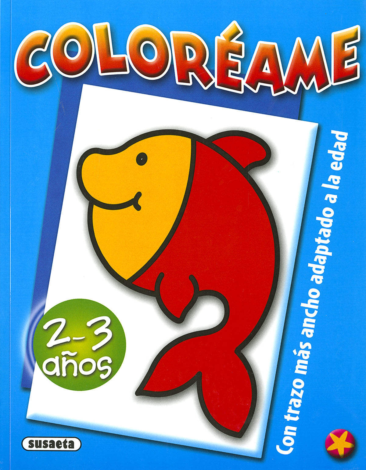 Coloréame 2-3 años, de Susaeta | portada del libro