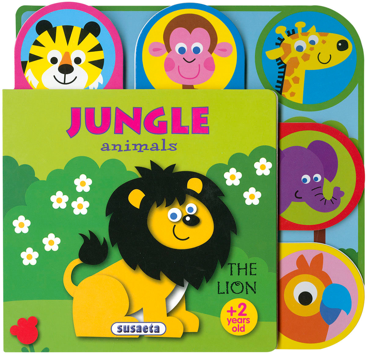 JUNGLE ANIMALS, de SUSAETA | portada del libro