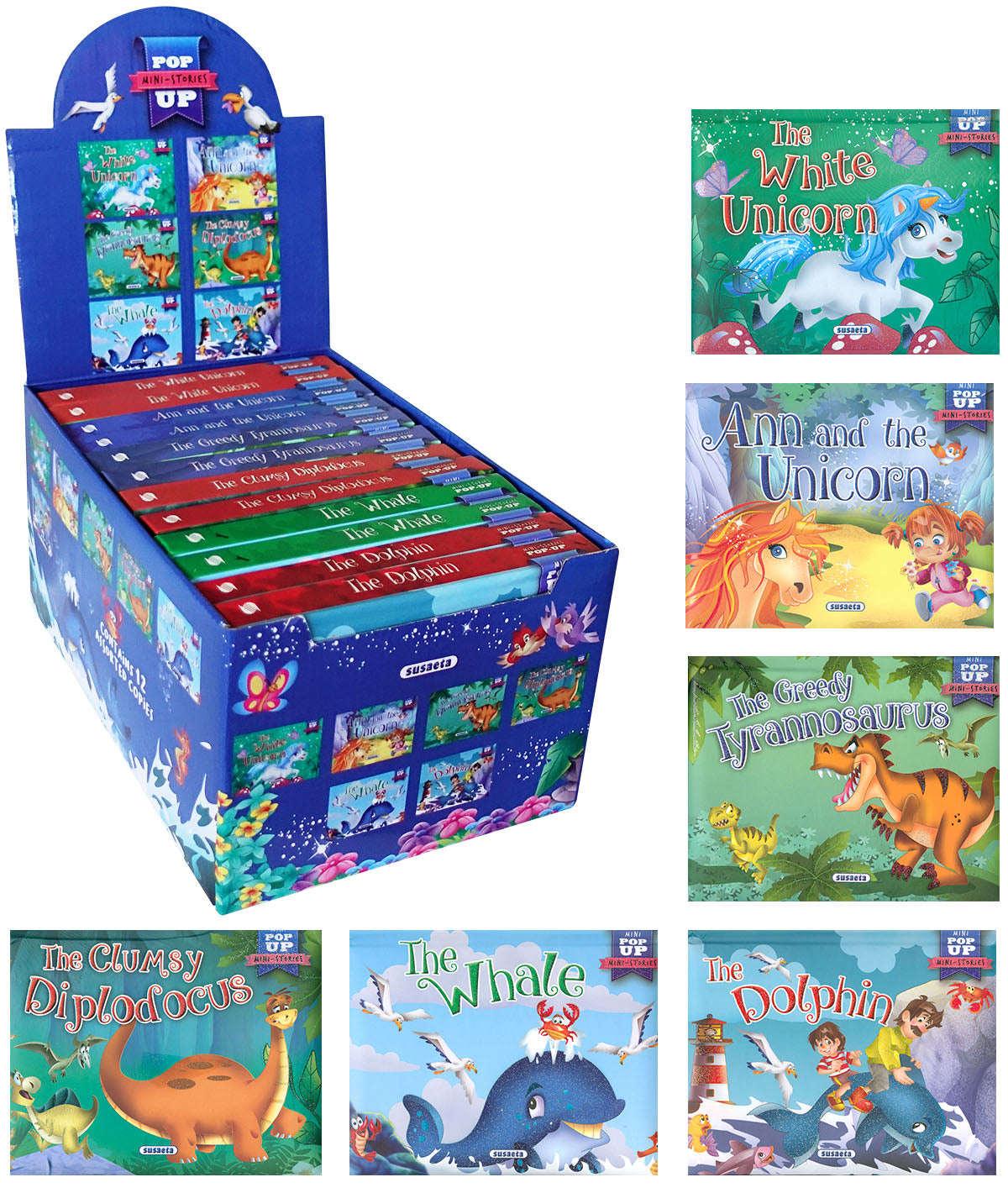 MINI-STORIES POP UP (4 TITULOS), de EDICIONES | portada del libro
