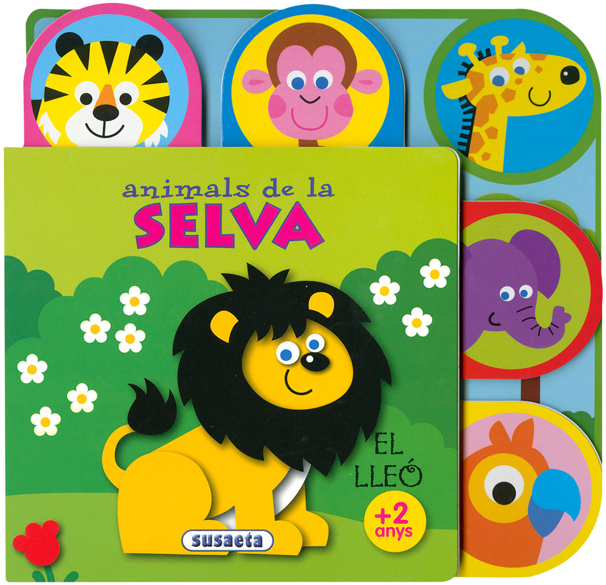 Animals de la selva, de Susaeta | portada del libro