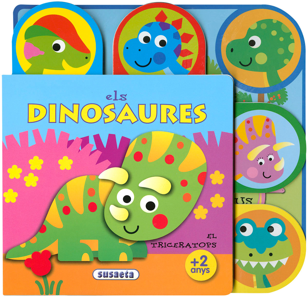 Els dinosaures, de Susaeta | portada del libro