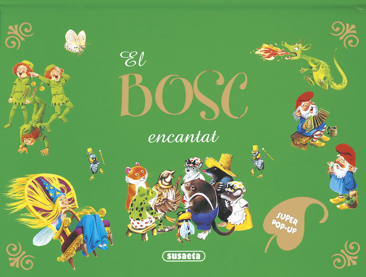 EL BOSC ENCANTAT, de WOLF | portada del libro