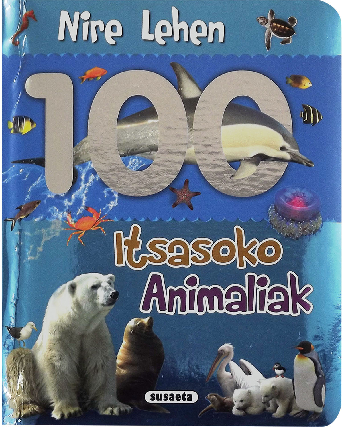 Itsasoko animaliak, de Susaeta | portada del libro