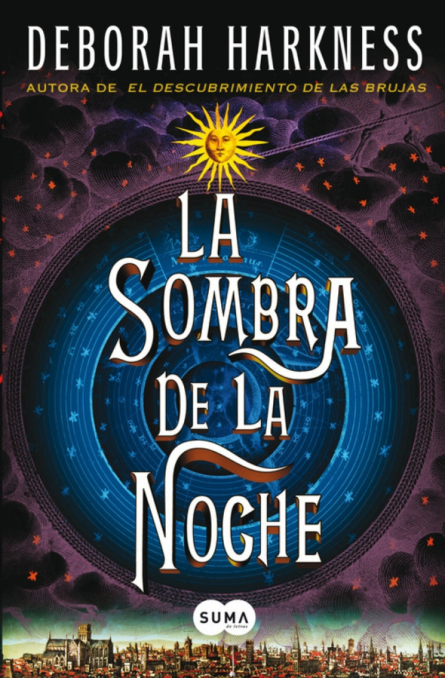 La sombra de la noche (El descubrimiento de las brujas 2), de Deborah Harkness | portada del libro