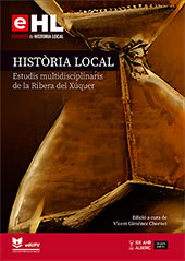 HISTORIA LOCAL ESTUDIS MULTIDISCIPLIARIS DE LA RIBERA DEL X | portada del libro