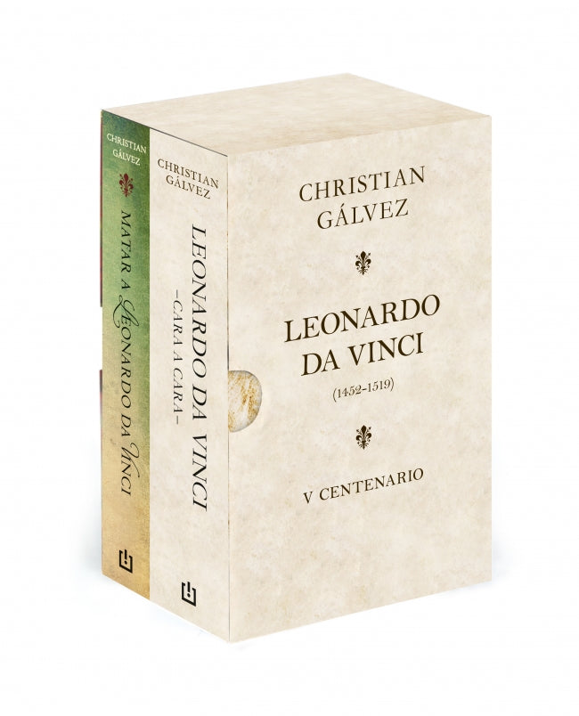 Leonardo da Vinci. 500 años (edición estuche con: Matar a Leonardo da Vinci, de GALVEZ | portada del libro