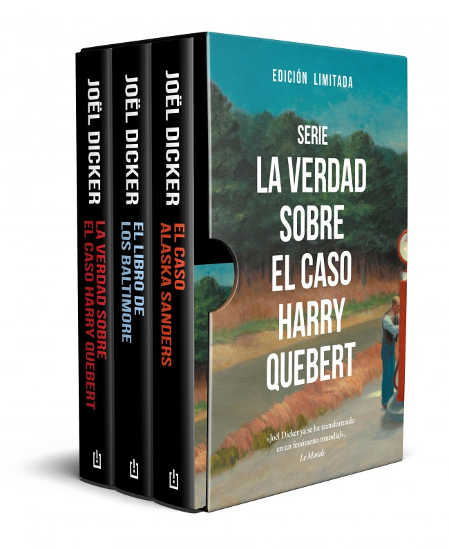 ESTUCHE ADICTOS A DICKER, de Joël Dicker | portada del libro