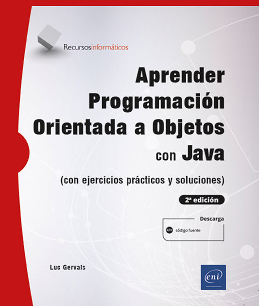 APRENDER PROGRAMACION ORIENTADA A OBJETOS CON JAVA CON 2ªED, de Gervais | portada del libro