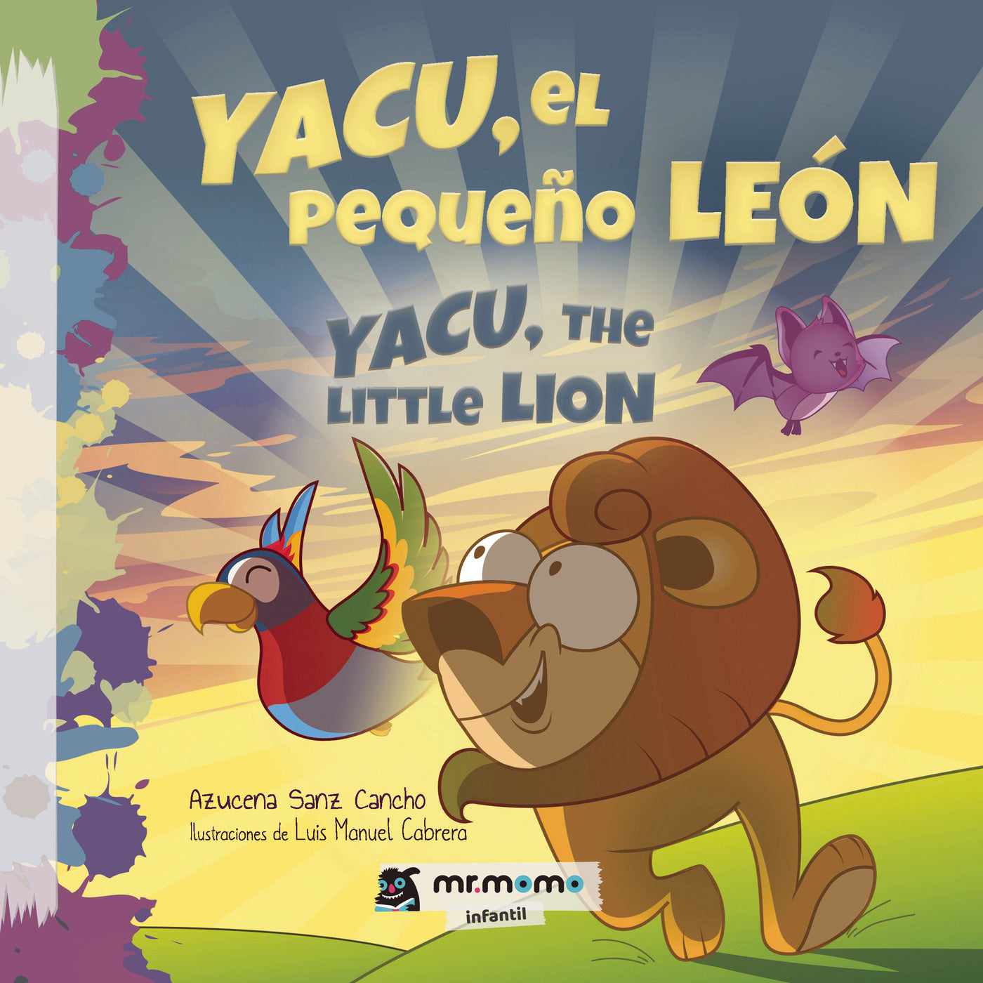 Yacu, el pequeño león, de Azucena Sanz Cancho | portada del libro