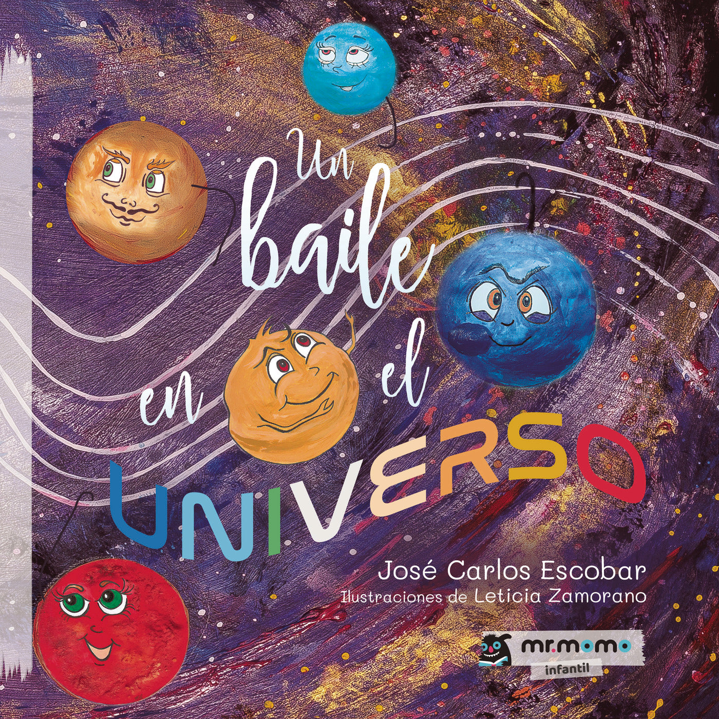 Un baile en el Universo, de José Carlos Escobar | portada del libro