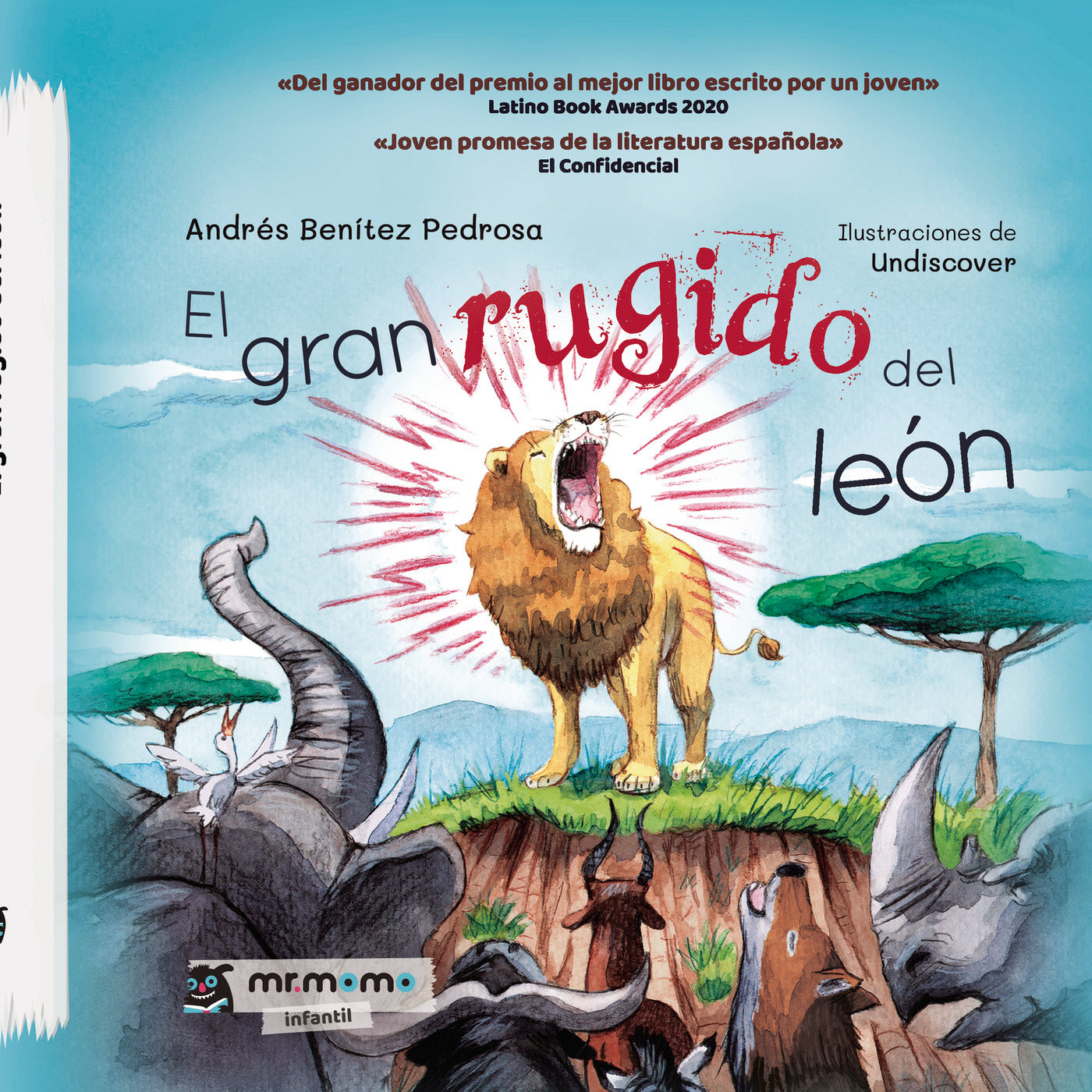 El gran rugido del león, de Andrés Benítez Pedrosa | portada del libro