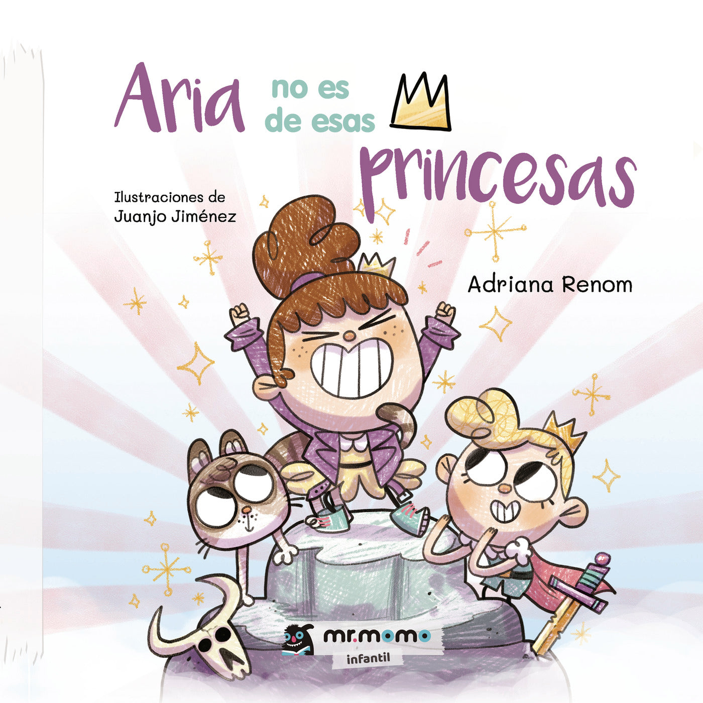Aria no es de esas princesas, de Adriana Renom | portada del libro