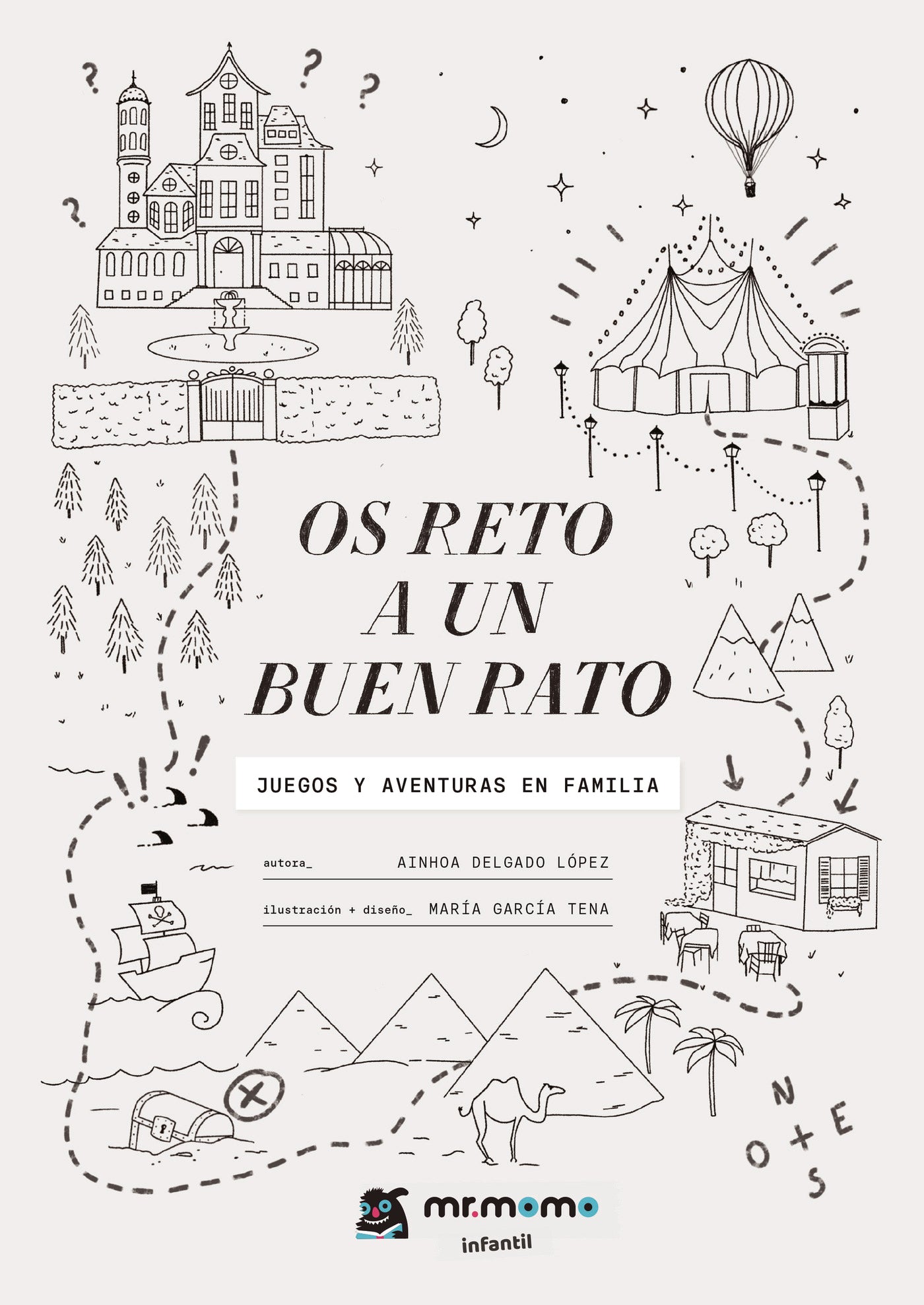 Os reto a un buen rato, de Ainhoa Delgado Lopez | portada del libro