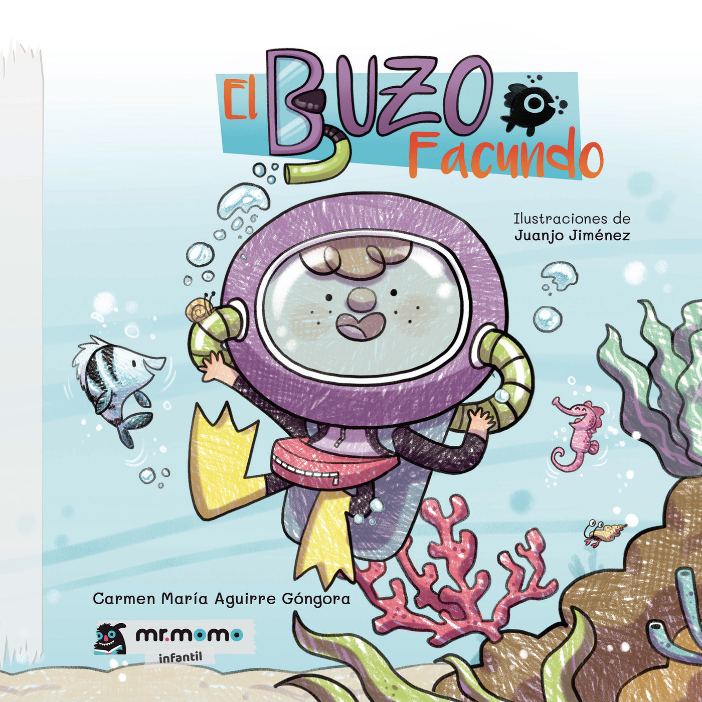 El buzo Facundo, de Carmen María Aguirre Góngora | portada del libro