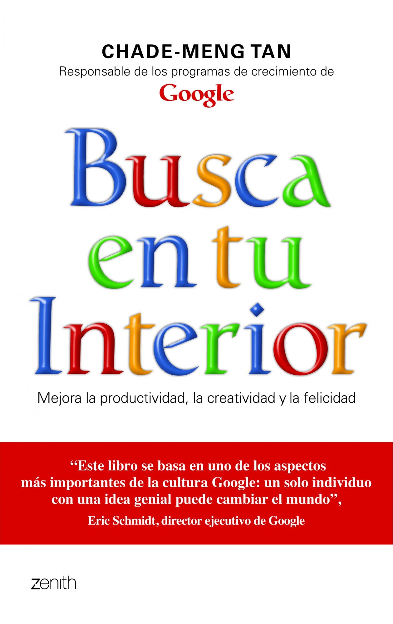 Busca en tu interior, de Chade-Meng Tan | portada del libro
