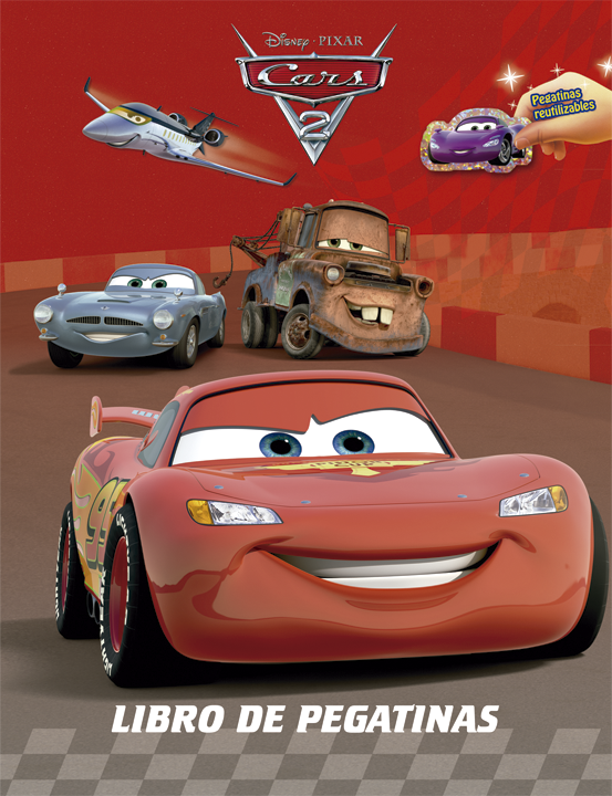 Cars 2. Libro de pegatinas, de Disney | portada del libro