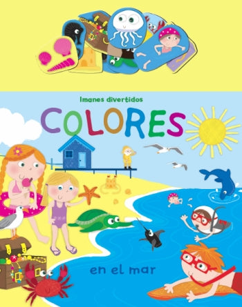Colores en el mar. Imanes divertidos, de Autors | portada del libro