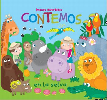 Contemos en la selva. Imanes divertidos, de Autors | portada del libro