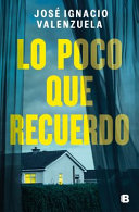 Lo poco que recuerdo | portada del libro