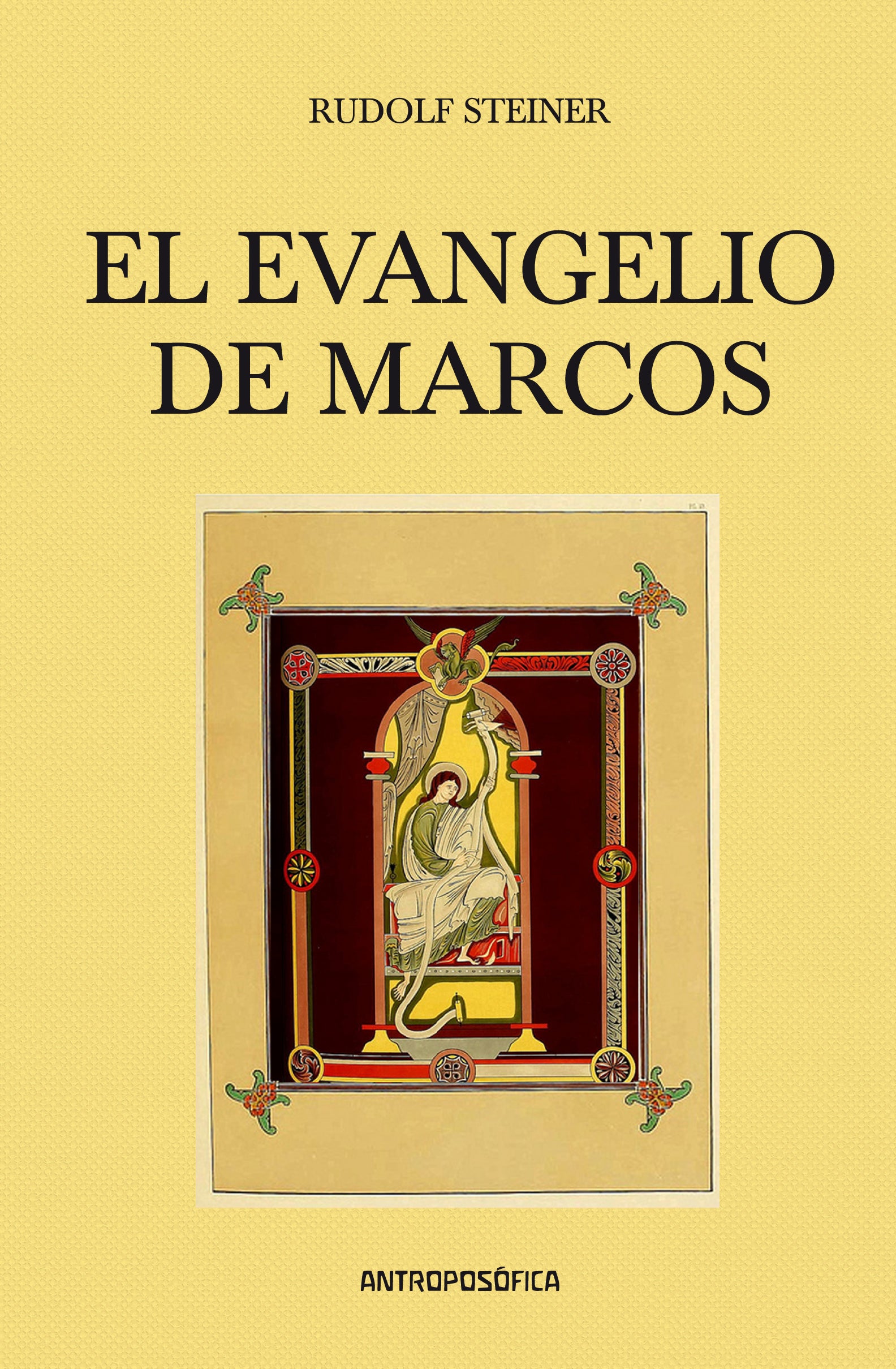 El evangelio de Marcos, de Rudolf | portada del libro