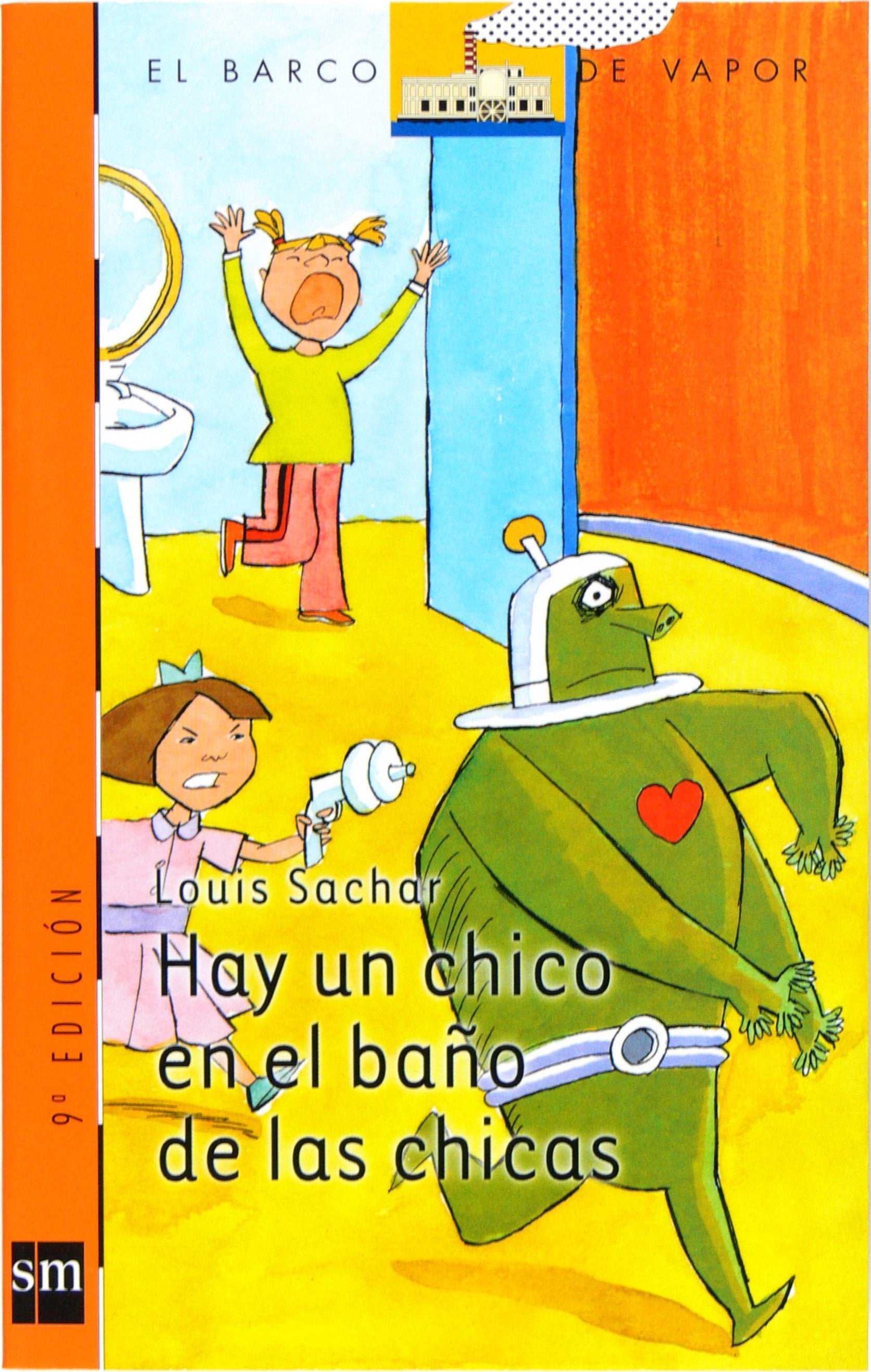 Hay un chico en el baño de las chicas (eBook-ePub), de Sachar | portada del libro