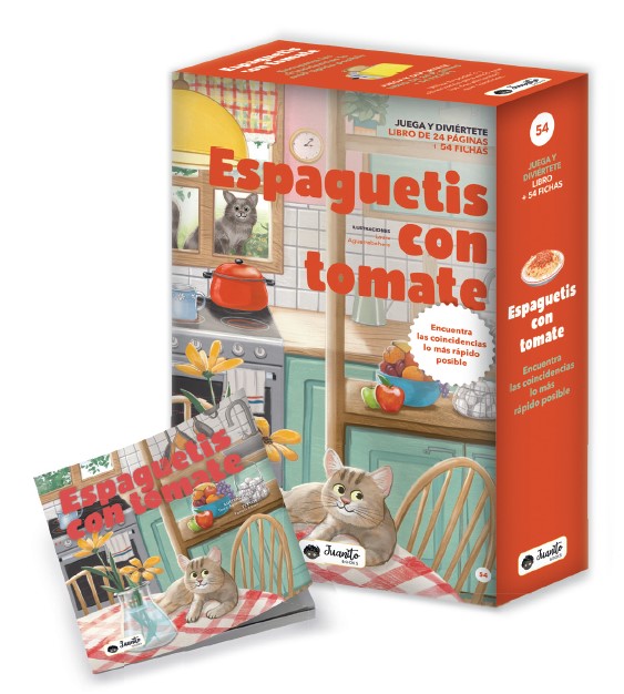 ESPAGUETTIS CON TOMATE | portada del libro