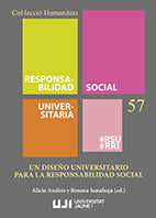 Un diseño universitario para la responsabilidad social | portada del libro
