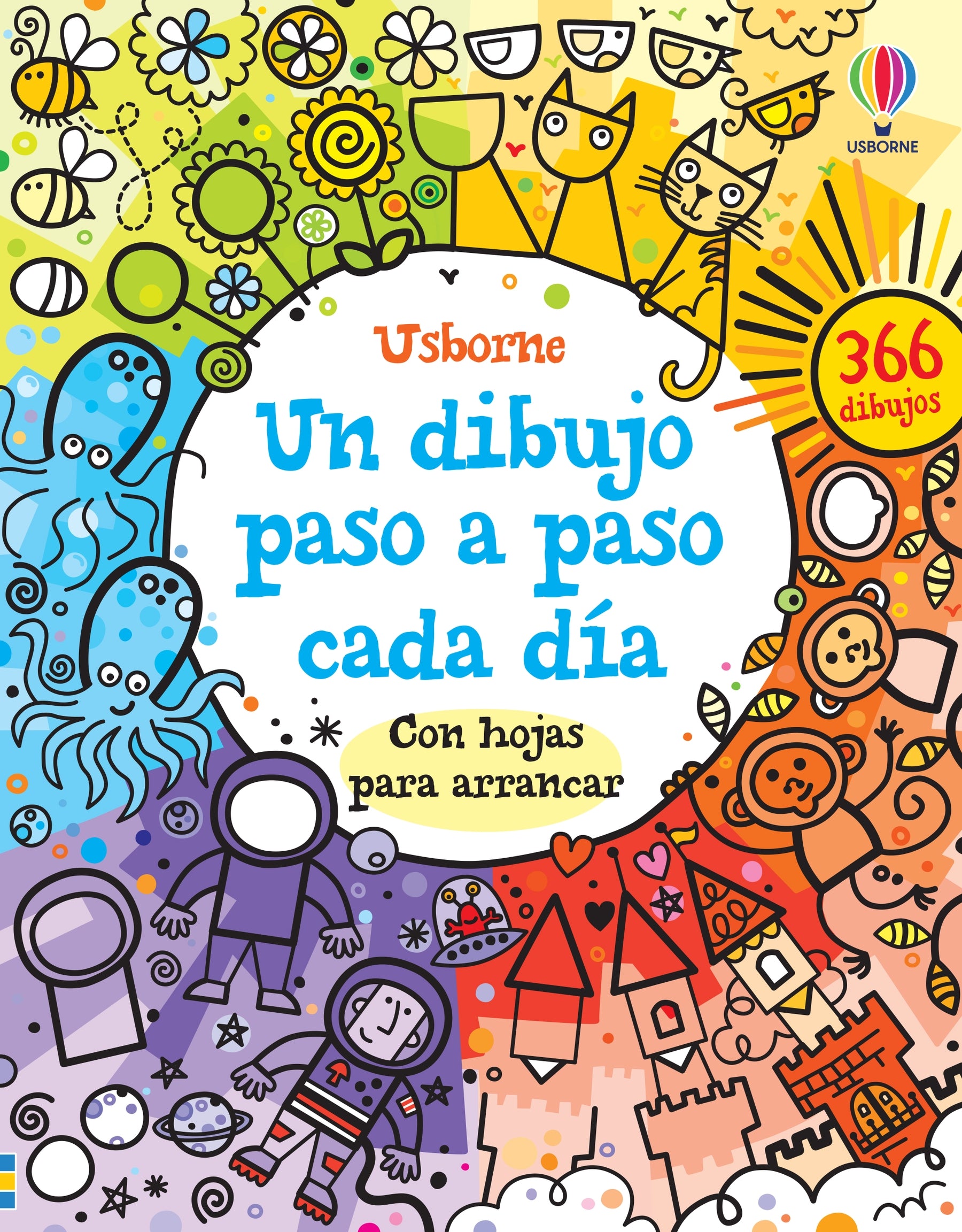 Un Dibujo Paso A Paso Cada D¡a (Con hojas para arrancar), de HILL MICHAEL | portada del libro