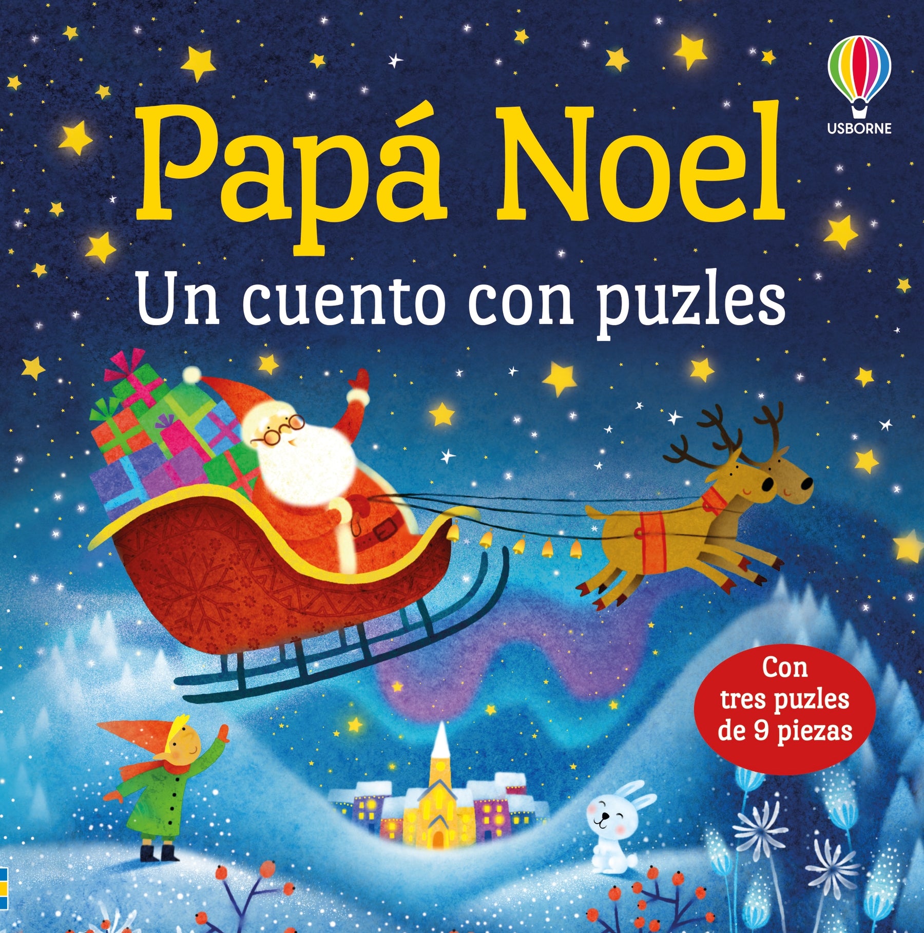 PAPA NOEL PUZLE, de Sam Taplin | portada del libro