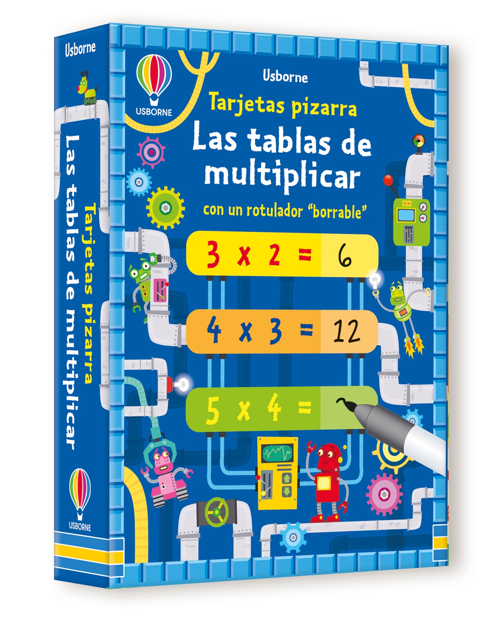 LAS TABLAS DE MULTIPLCAR, de Kirsteen Robson | portada del libro