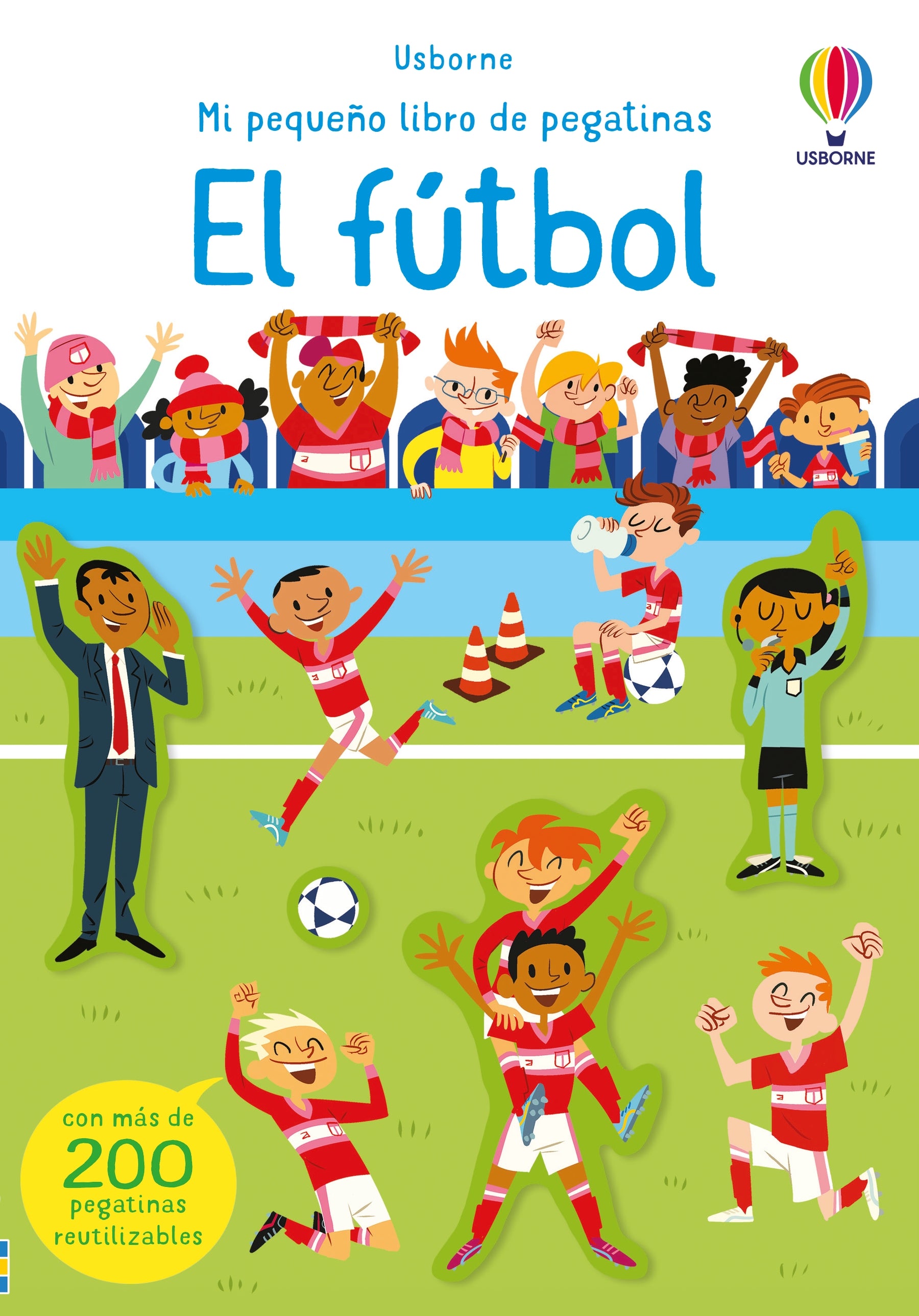EL FUTBOL LIBRO PEGATINAS, de Sam Smith | portada del libro