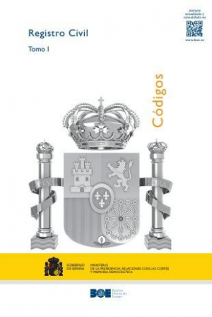 CODIGO DEL REGISTRO CIVIL | portada del libro